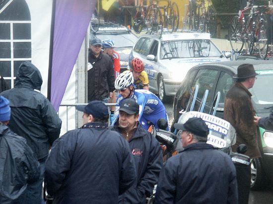 Driedaagse West-Vlaanderen<br />5 maart 2004<br />Proloog in Bellegem<br />Foto: Kim Craeninckx