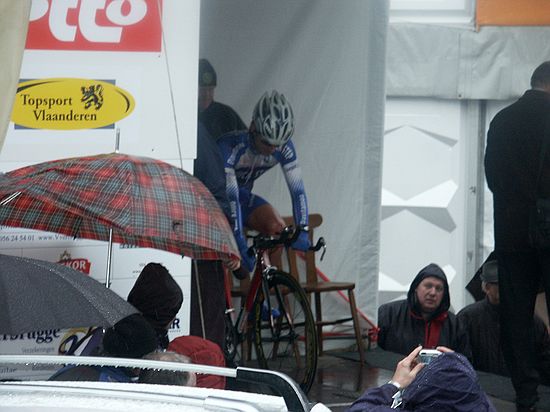Driedaagse West-Vlaanderen<br />5 maart 2004<br />Proloog in Bellegem<br />Foto: Kim Craeninckx