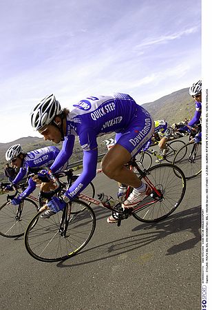RUTA DEL SOL 2004 (15/19-02-2004)<br />STAGE 5 : LA ZUBIA - ALMERIA<br />BOONEN Tom  / KNAVEN Servais <br />Foto: Tim DE WAELE / ISOSPORT