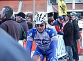Dwars door Vlaanderen<br />24 maart 2004<br />Servais bij de start in Kortrijk<br />Foto: Kim Craeninckx