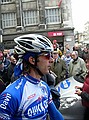 Dwars door Vlaanderen<br />24 maart 2004<br />Servais bij de start in Kortrijk<br />Foto: Dries Verhauwaert (www.johanmuseeuw.com)