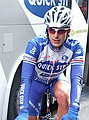 Dwars door Vlaanderen<br />24 maart 2004<br />Servais bij de start in Kortrijk<br />Foto: Kim Craeninckx