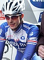 Dwars door Vlaanderen<br />24 maart 2004<br />Servais bij de start in Kortrijk<br />Foto: Kim Craeninckx