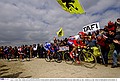 Parijs - Roubaix<br />11 april 2004<br /><br />Ludo DIERCKXSENS en Servais  KNAVEN<br /><br />FOTO: Tim de Waele - Iso Sport