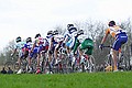 04-04-2004<br />Ronde van Vlaanderen<br />Servais in de achtervolgende kopgroep<br />Foto: L. Claessen - actiefotos.be