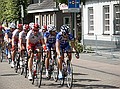 Ster Elektrotoer 2004<br />5e etappe Sittard - Schijndel<br /><br />Servais in het peloton tijdens de plaatselijke rondjes in Schijndel