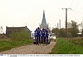 Verkenning parcours Parijs - Roubaix<br />9 april 2004<br /><br />Foto: Tim de Waele - ISO SPORT