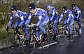 24 februari 2004<br />Verkenning parcours Omloop Het Volk<br />FOTO: COR VOS
