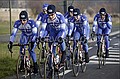 24 februari 2004<br />Verkenning parcours Omloop Het Volk<br />FOTO: COR VOS