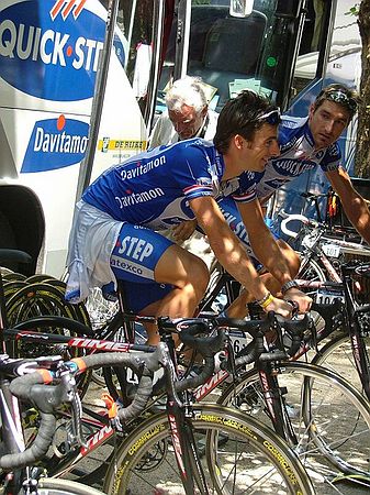 16e etappe Bourg d'Oisans / L'Alpe d'Huez<br /><br />Foto YONI PEETERS