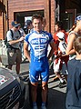 Tour de France - 17e etappe<br />Bourg d'Oisans - Le Grand Bornand<br />Servais bij de start in Bourg d'Oisans<br />FOTO: Liesbet Nijs