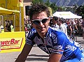 Tour de France - 17e etappe<br />Bourg d'Oisans - Le Grand Bornand<br />Servais bij de start in Bourg d'Oisans<br />FOTO: Griet Aerts