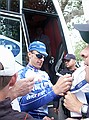 Tour de France<br />4 juli 2004<br /><br />Servais voor de start van de 1e etappe