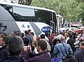 Tour de France<br />4 juli 2004<br /><br />Heel veel publiek vanmorgen bij de start in Luik