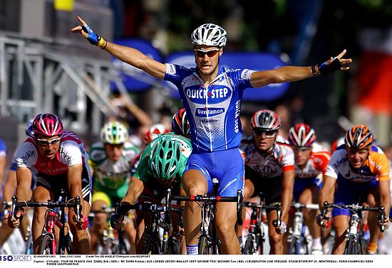 Tour de France - 20e etappe<br />zondag 25 juli 2004<br />Foto: TIM DE WAELE - ISOSOPORT