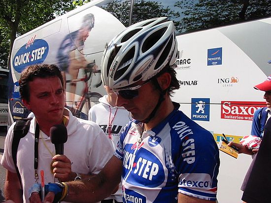 Tour de France - 6 juli 2004<br />3e etappe: Waterloo - Wasquehal<br />Finish: Wasquehal<br />FOTO: EVERT DE MOOR