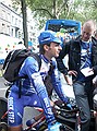 Tour de France<br />3 juli 2004<br />De Proloog - Luik<br /><br />O ja, de jongens van de schrijvende pers willen ook nog wat weten.  En daar gaat Servais weer ....