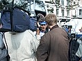 Tour de France<br />3 juli 2004<br />De Proloog - Luik<br /><br />Op de valreep melden ook de jongens van RTL zich nog .  Tja, Servais doet nog maar eens zijn verhaal.