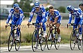 Tour de France<br />vrijdag 1 juli 2005<br />De Quick-Step ploeg tijdens de verkenning van het parcours van de proloog