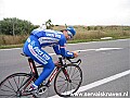 Tour de France<br />vrijdag 1 juli 2005<br />Servais tijdens de verkenning van het parcours op de tijdritfiets