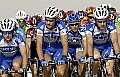 Ronde van Qatar<br />maandag 31 januari 2005<br />1e etappe: Al Khor Corniche - Doha Hyatt Plaza<br />Servais, Tom en Wilfried<br /><br />FOTO: CORVOS