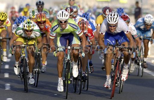 Ronde van Qatar<br />donderdag 3 februari 2005<br />4e etappe: Al Zubarah > Doha Landmark<br /><br />FOTO: COR VOS