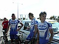 Ronde van Qatar<br />zondag 30 januari 2005<br />Training<br />Wilfried, Tom en Servais