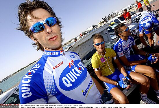 Ronde van Qatar<br />woensdag 2 februari 2005<br />3e etappe: Al Wakra > Al Khor Corniche<br /><br />FOTO: TIM DE WAELE