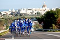 Cycling : Team Quick-Step Innergetic 2006KNAVEN Servais ( Ned ) / DE JONGH Steven  ( Ned ) / TANKINK Bram ( Ned ) / BOONEN Tom ( Bel ) / Illustration Illustratie Peleton Peloton / Landscape Paysage LandschapEquipe / Ploeg / QSI