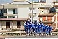 Cycling : Team Quick-Step Innergetic 2006Illustration Illustratie / KNAVEN Servais ( Ned ) / DE JONGH Steven ( Ned ) / WIELINGA Remmert ( Ned ) / ENGELS Addy ( Ned ) / TANKINK Bram ( Ned ) / POZZATO Filippo ( Ita )Equipe / Ploeg / QSI