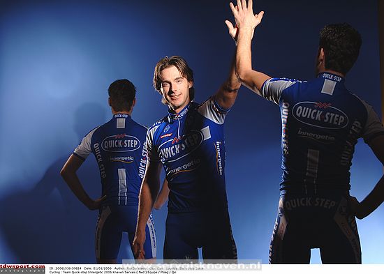 Cycling : Team Quick-Step Innergetic 2006KNAVEN Servais ( Ned )Equipe / Ploeg / QSI