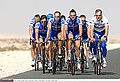 Cycling : Tour Qatar 2006BOONEN Tom ( Bel ) / HULSMANS Kevin ( Bel ) / VAN IMPE Kevin ( Bel ) / TRENTI Guido ( Ita ) / KNAVEN Servais ( Ned ) / DE JONGH Steven ( Ned ) / PEETERS Wilfried ( Bel ) SportsdirectorTraining Quick-Step InnergeticEquipe / Ploeg / QSI