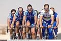 Cycling : Tour Qatar 2006BOONEN Tom ( Bel ) / HULSMANS Kevin ( Bel ) / VAN IMPE Kevin ( Bel ) / KNAVEN Servais ( Ned )Training Quick-Step InnergeticEquipe / Ploeg / QSI