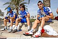 Cycling : Tour Qatar 2006 / Stage 3HULSMANS Kevin ( Bel ) / KNAVEN Servais ( Ned ) / VAN IMPE Kevin ( Bel )Sealine Beach Resort - Khalifa Stadium ( 160 km )Etape Rit