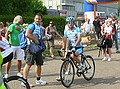 NK wielrennen<br />28 juni 2009<br /><br /> " even recupereren "<br /><br />foto: V� en Mie