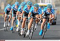 Cycling : 8th Tour of Qatar / Stage 1Team Milram (Ger) / KNAVEN Servais (NED) / FORSTER Robert (GER) / FOTHEN Thomas (GER) / GAJEK Artur (GER) / ROELS Dominik (GER) / SCHRODER Bj?rn (GER) / TERPSTRA Niki (NED) / WROLICH Peter (AUT) / Team Time Trial / Contre la Montre par Equipe / Ploegentijdrit / &copy;Tim De Waele