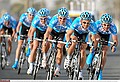 Cycling : 8th Tour of Qatar / Stage 1Team Milram (Ger) / KNAVEN Servais (NED) / FORSTER Robert (GER) / FOTHEN Thomas (GER) / GAJEK Artur (GER) / ROELS Dominik (GER) / SCHRODER Bj?rn (GER) / TERPSTRA Niki (NED) / WROLICH Peter (AUT) / Team Time Trial / Contre la Montre par Equipe / Ploegentijdrit / &copy;Tim De Waele